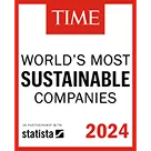 Global 500 Most  Sustainable Companies 2024, Time Magazine and Statista