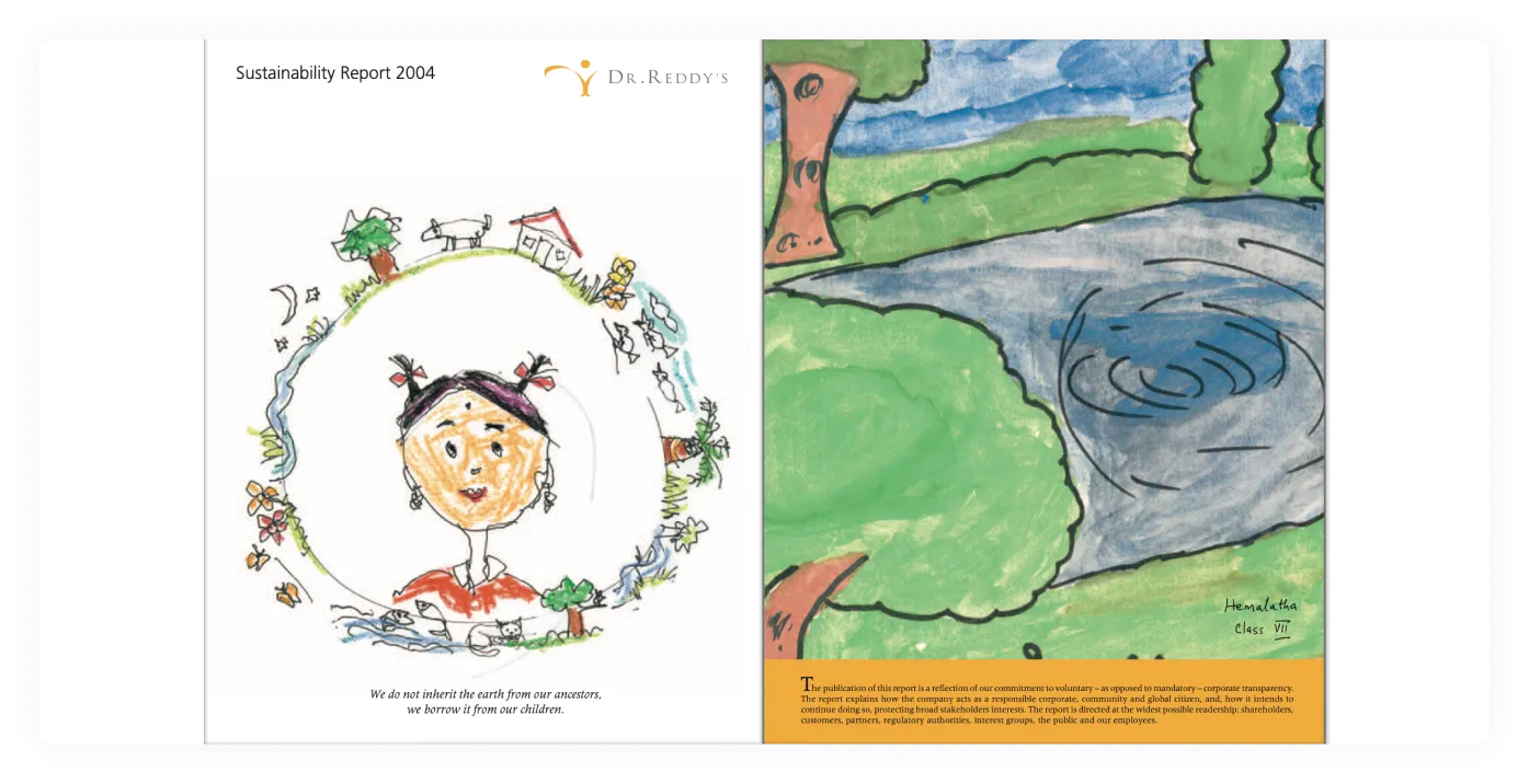 We Published Our First Sustainability Report in 2004