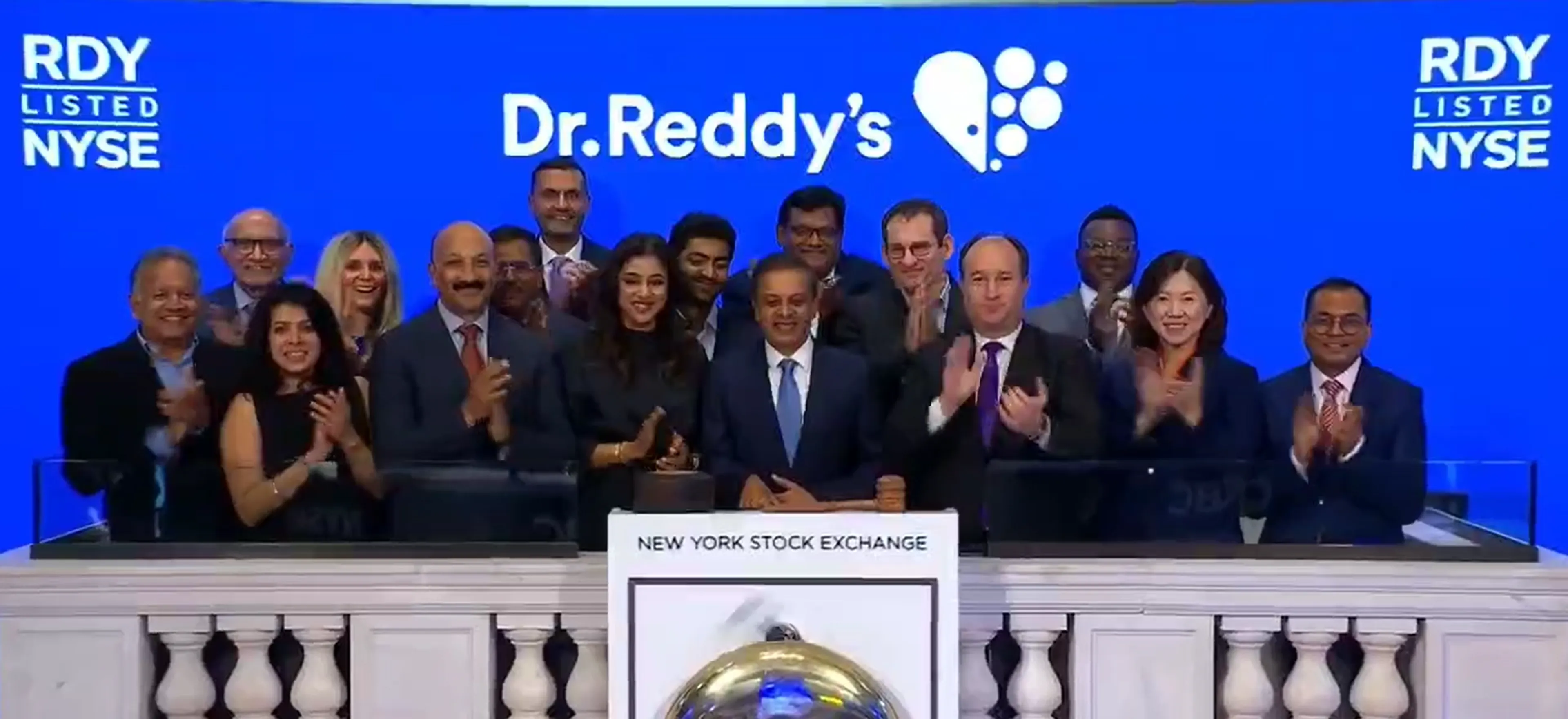 Dr. Reddy's Laboratories to Ring the Closing Bell® at the New York Stock Exchange image