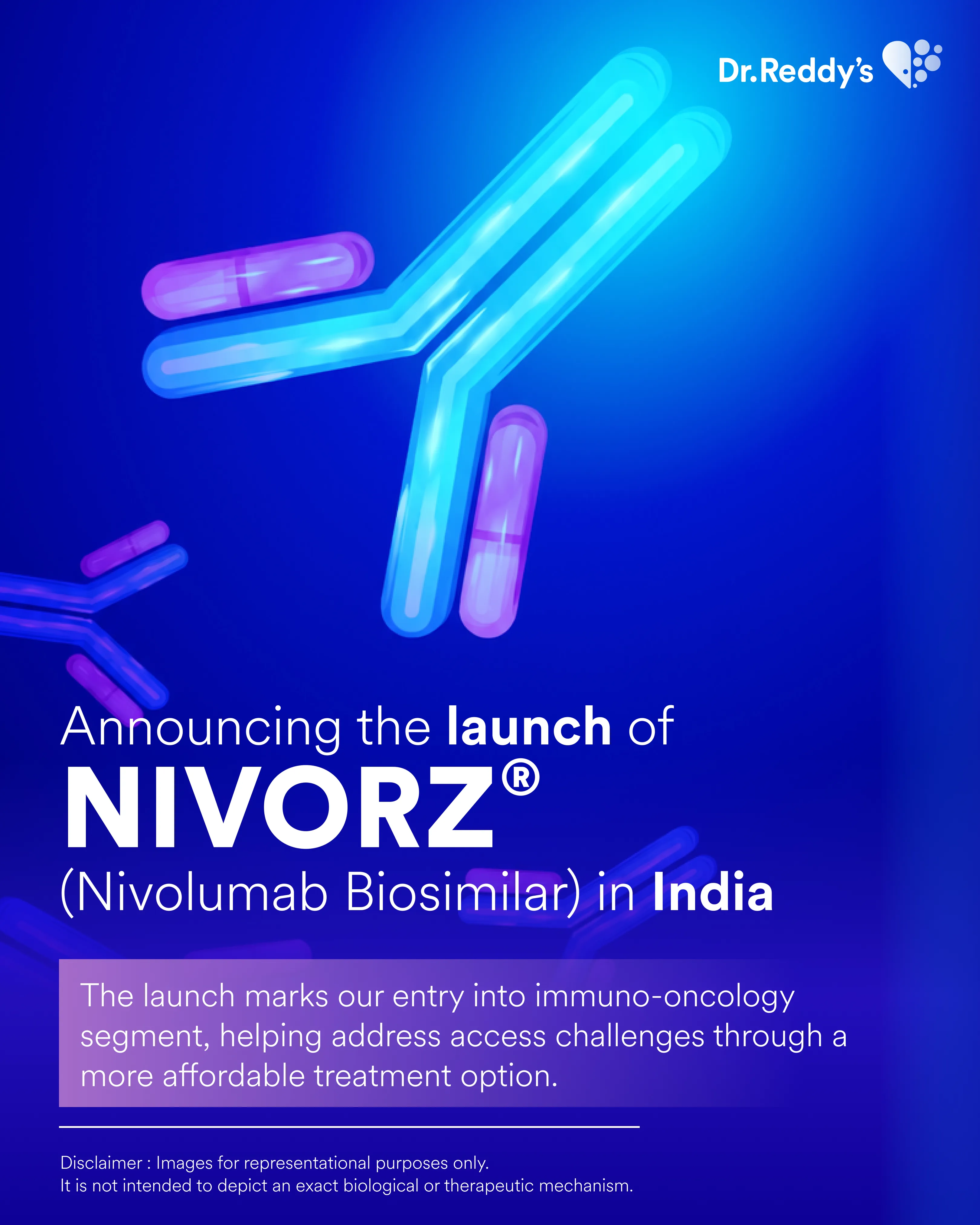 Announcing the launch of Nivorz® (Nivolumab Biosimilar) in India image