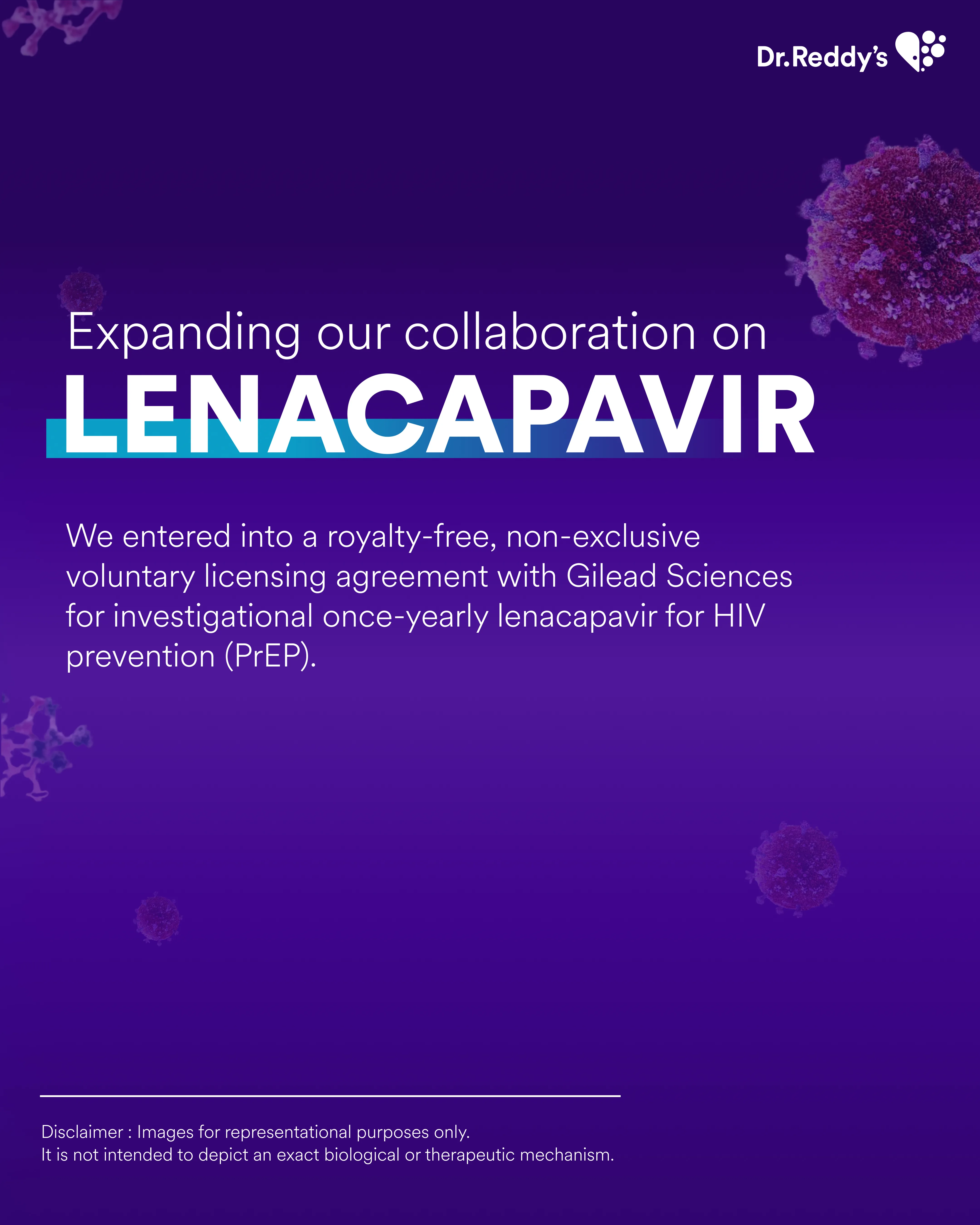Expanding our collaboration on LENACAPAVIR image